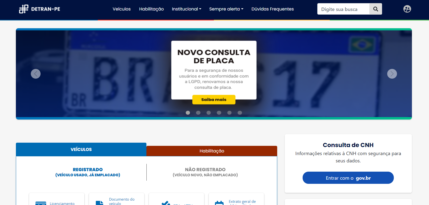 Como Consultar a Placa de Veículo no Detran PETrakcar