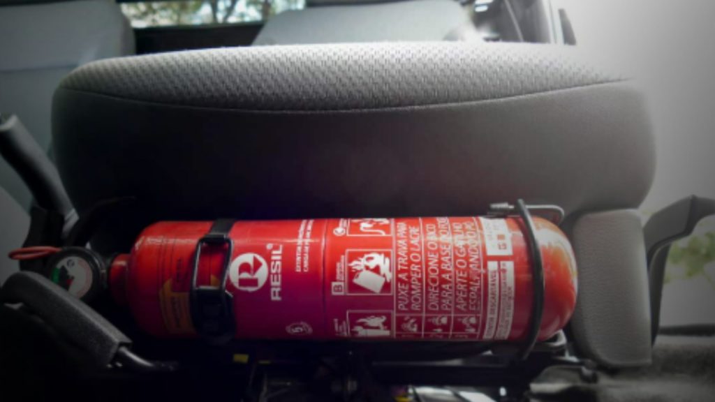 Extintor de Incêndio veicular