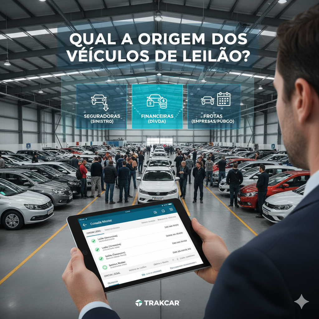 origem do leilão