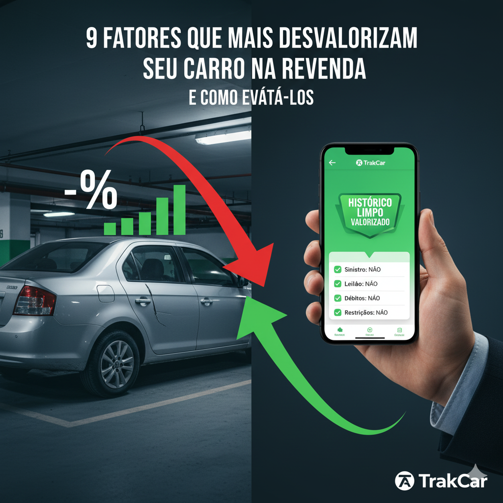 9 FATORES QUE MAIS DESVALORIZAM SEU CARRO NA REVENDA